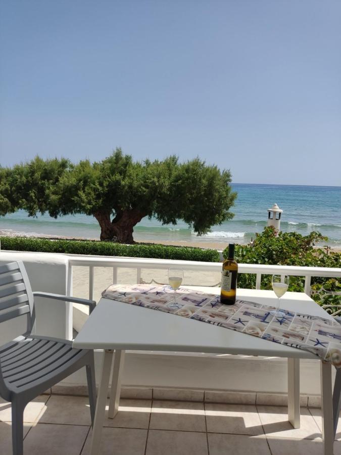 Coastal Apartment Christina Makriyialos Bagian luar foto